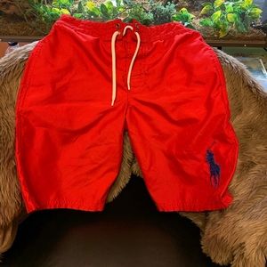 Polo Ralph Lauren Red Swim trunk